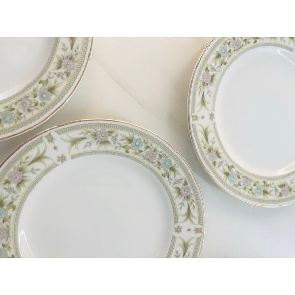 Arcadia by EMPRESS Japan Gravy Boat Attached Underplate, Bread & Butter Plates,5 - Picture 5 of 15